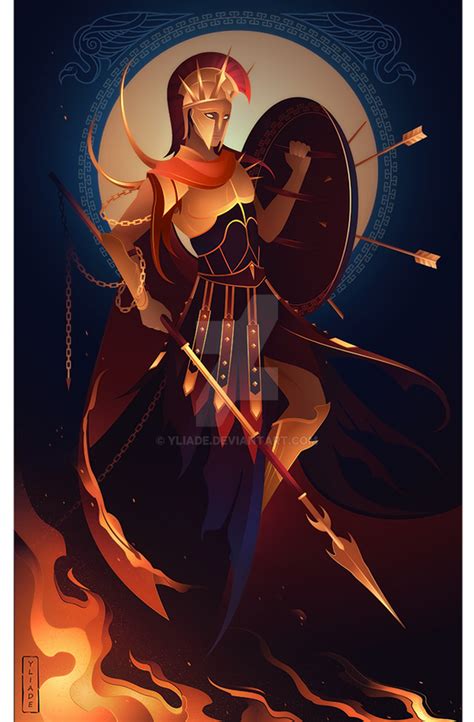 Ares Greek Mythology By Yliade On DeviantArt Greek Mythology Gods Greek Gods And Goddesses