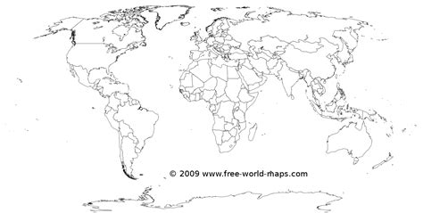 unlabeled world map me for mapa mundi para colorir paginas para