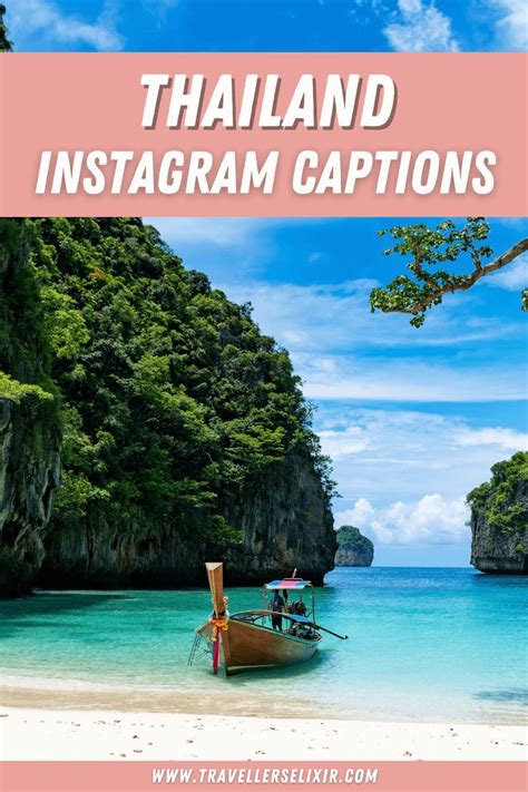 Thailand Instagram Captions Visit Thailand Thailand Travel Instagram
