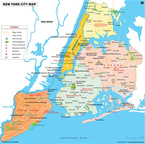 New York Is Not A City Its A World Newyork Usa Map New York