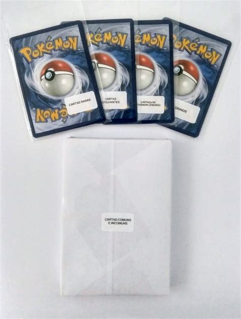 Lote 100 Cartas Pokémon 1 Gx Com 2 Lendários Em Português R 6990 Em