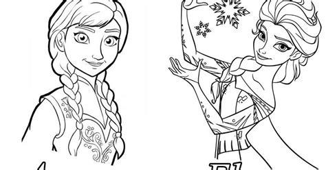 Mengenai Gambar Mewarnai Elsa Mewarnai Frozen Dan Putri Putih Anak