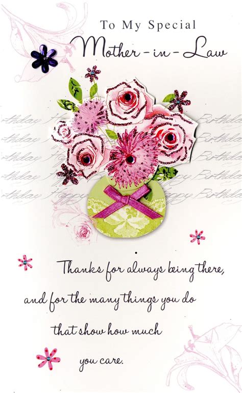 Handmade gifts for mother in law. Handmade Happy Birthday Greeting Cards. Happy Birthday ...