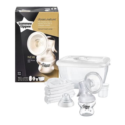 There are breast pumps to help you express your way. Tommee Tippee CTN Silicone Manual Breast Pump - Milk and ...