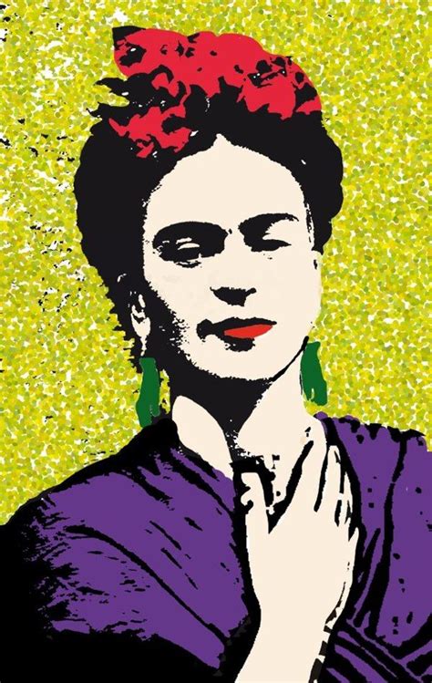 Pop Art Frida Kahlo Idee Acquerello Pop Art Frida Kahlo