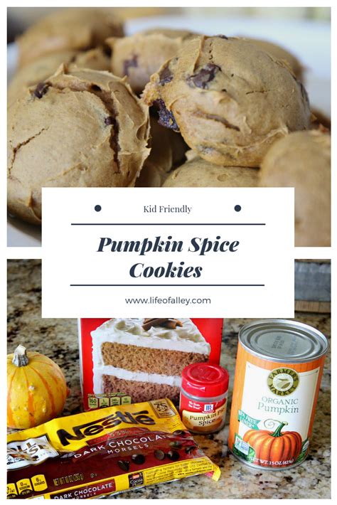 Kid Friendly Pumpkin Spice Cookie Recipe Life Of Alley Spice Cookie