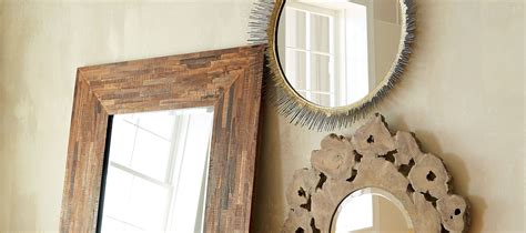 Dark wood mirror compliments any home decor. Home Wall Decor, Mirror Wall Art and Shelves | Crate and ...