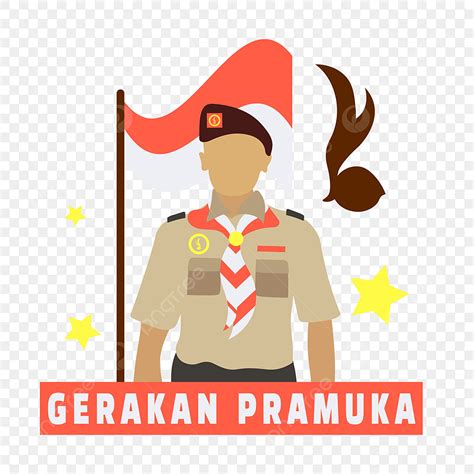 Male Person Clipart Hd Png Gerakan Pramuka Indonesia Scout Male Person