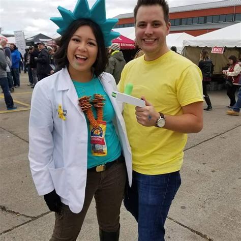 Rick And Morty Couples Halloween Costume Couple Halloween Costumes