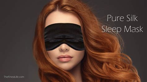 pure silk sleep mask the finest life