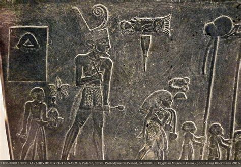3100 3080 190d Pharaohs Of Egypt The Narmer Palette Detail