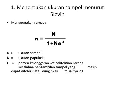 Cara Menentukan Ukuran Sampel Dalam Penelitian Kuantitatif - Mobile Legends