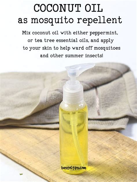 Coconut Oil As Mosquito Repellent Coconut Oil For Skin Mosquito