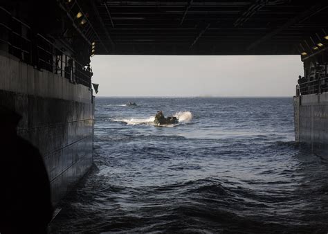 Dvids Images 24 Meu Aavs Conduct Well Deck Operations Aboard Uss