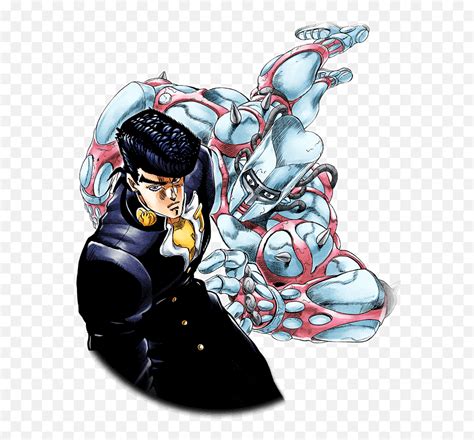 Unit Josuke Higashikata Josuke Higashikata With Stand Png Josuke Png