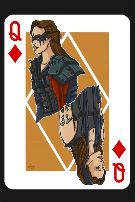 Commander Lexa Card By Alternativejunkie On Deviantart