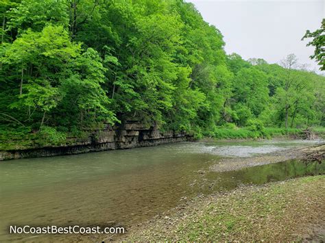 Hike River Route At Apple River Canyon State Park