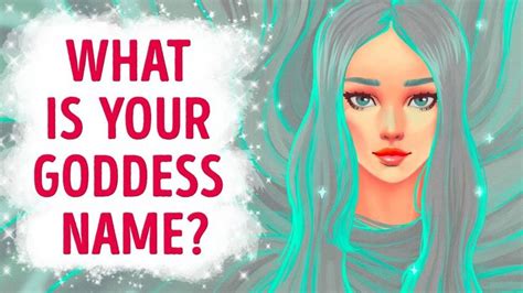 Do You Know Your Goddess Name Goddess Names Goddess Names