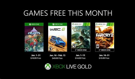 January 2019 Xbox Games With Gold Now Available Extraie