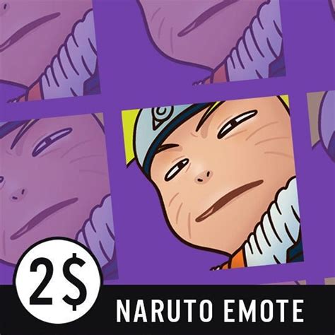 Naruto Stare Twitch Emote 005 Emotes For Streamers Or Gamers Etsy Uk