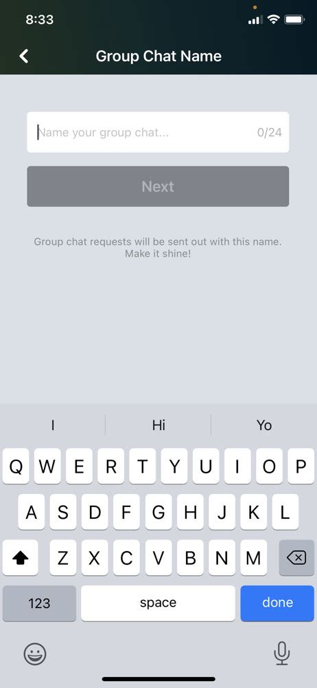 Set Group Chat Name Screenshots And Examples