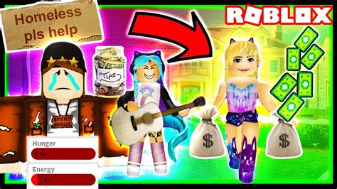 From Poor To Rich Poor Vs Rich Roblox Social Experiment Homeless To
