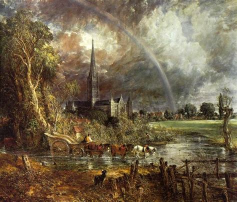 John Constable Katedra W Salisbury Wersja Z 1823 R Salisbury