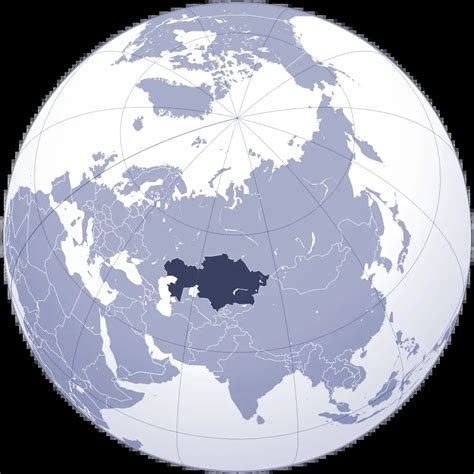 Kazakhstan Map Png Free Png Image