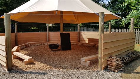 One Of Our Latest Canopy Classrooms Glowing In The Sun Outdoor