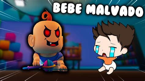 Augustito BebÉ Escapa Se Enfrenta Al BebÉ Malvado En Roblox Youtube