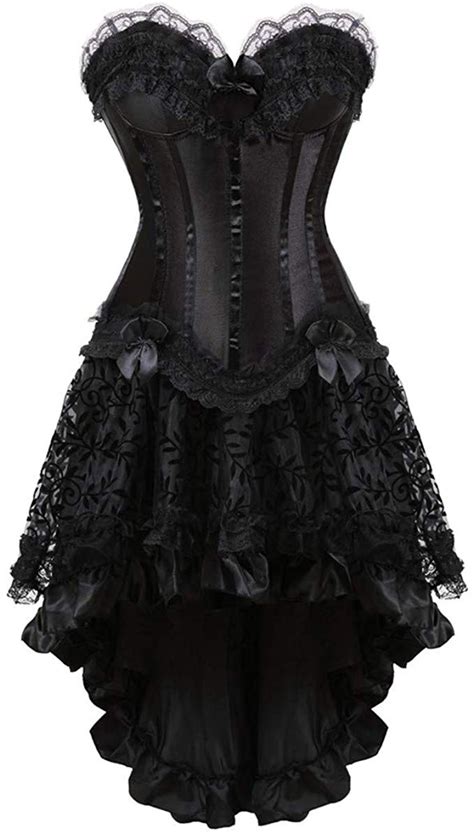 Zhitunemi Women Halloween Costume Gothic Victorian Corsets