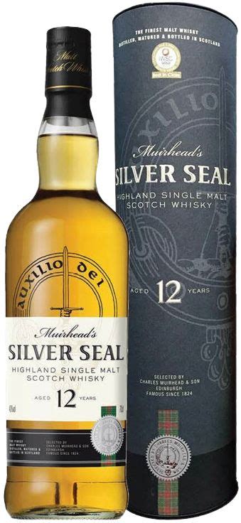 Muirheads Silver Seal 12yo Single Malt Whisky 40 700ml Tuba Dobra