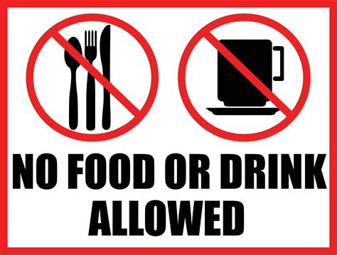 foods not allowed clip art library