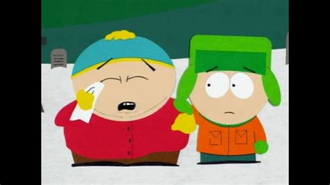 South Park Cartman Cries Over Kennys Death Youtube