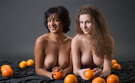 Dasari And Susann Nude In Oranges Free Femjoy Picture Gallery At