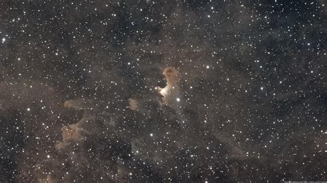 The Ghost Nebula Sh2 136 In A Bortle 1 Sky Rastrophotography