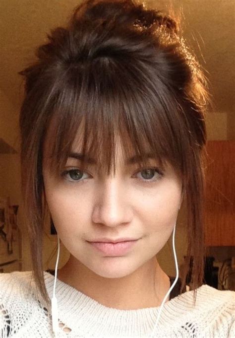 Full Fringe Hairstyles Haircuts For Long Hair Hairstyles With Bangs Long Angled Haircut
