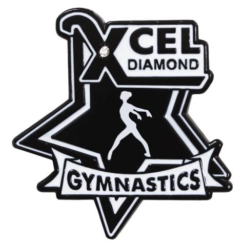Xcel Diamond Gymnastics Pins 2005