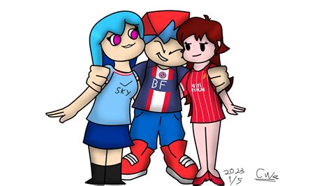 Fnf Football Team By Cwe99999999000 On Deviantart