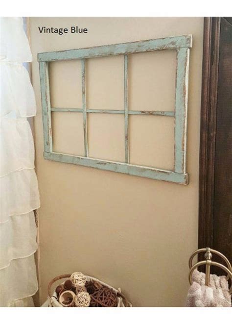 Faux Window Frame Wall Decor Home Decor By Cottagecountrycorner