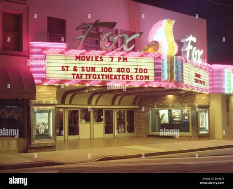 Cinema Signs California Hi Res Stock Photography And Images Alamy