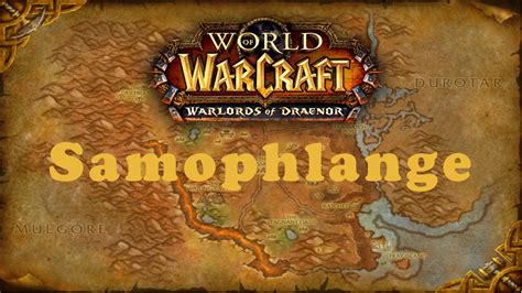 World Of Warcraft Quest Samophlange Horde Youtube