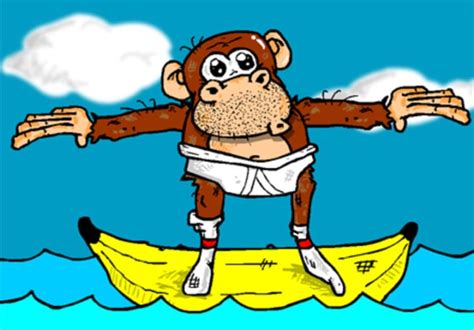 Hockey puck, rattlesnake, monkey, monkey, underpants! Animate a monkey in underwear doing the activity of your choice and send it to you by Drunkrhino ...
