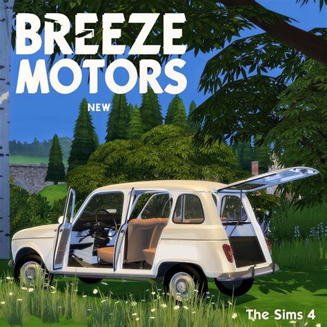 Sims 4 Cars Breeze Motors — Sims4carsbreezemotors Is Creating Sims 4