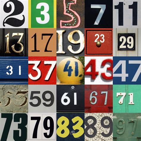 For example, it is 2 × 3. Prime Numbers | The first twenty five. | Chris | Flickr