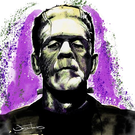 Frankenstein’s Monster Digital Me 2022 R Art