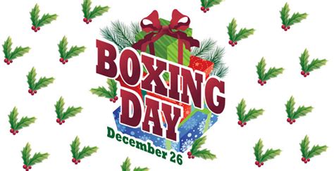 Dec 26 Celebrates Boxing Dayst Stephens Day