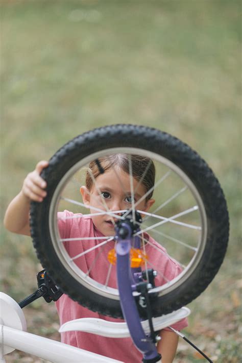 Child Fixing Bike Pordejan Ristovski