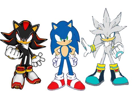 Shadow The Hedgehog Pfp With Sonic And Silver