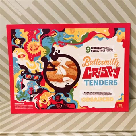 1 Rick And Morty Mcdonalds Szechuan Collectible Buttermilk Crispy